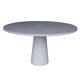 Table à manger vintage en marbre blanc de Carrare , Italie 1970'