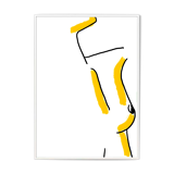 Illustration buste de femme