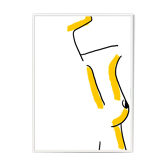 Illustration buste de femme