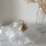 Old “frou frou” pendant light
