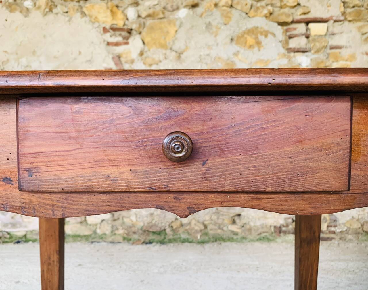 Wooden farm console, circa 30's/40's