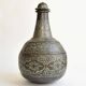 Ancien grand coquemar ottoman en cuivre ciselé et étamé - bouilloire du XVIII ème siècle