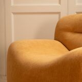 Pair of wavy armchairs - Italy 1970s