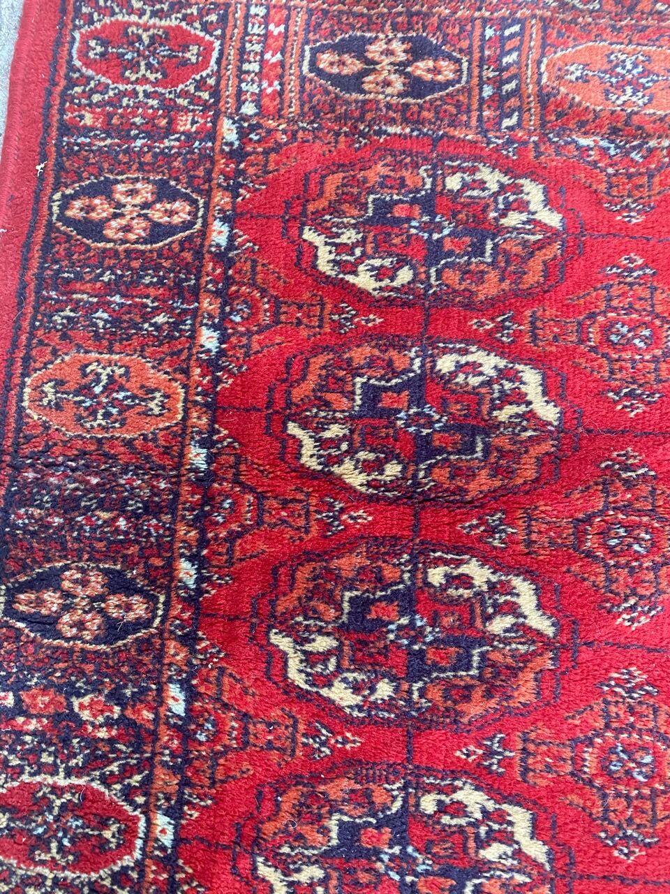Carpet designs bukhara in wool 70x144 cm