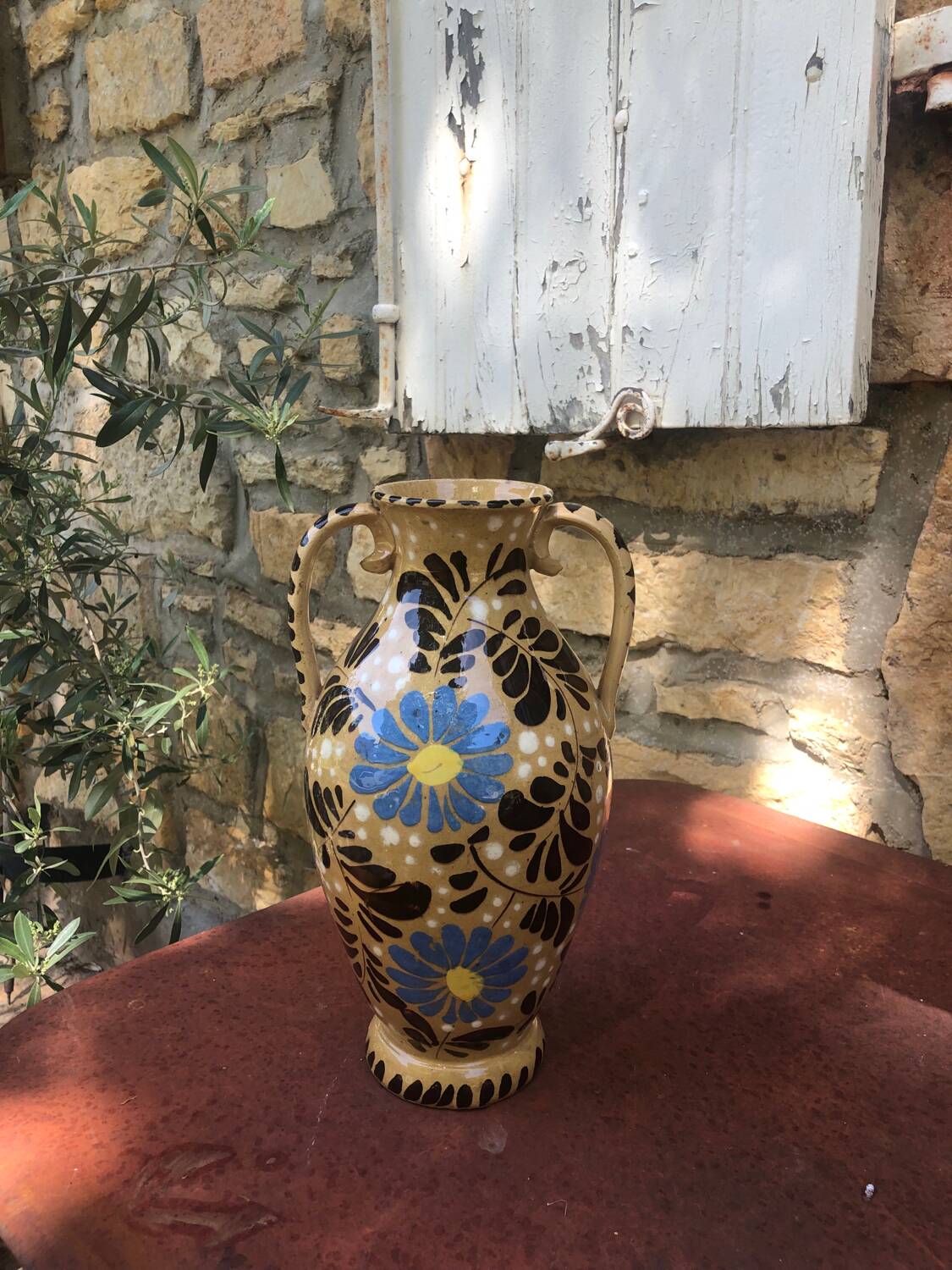 Italian flower vase