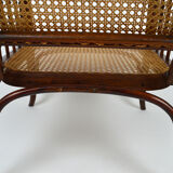 Fischel canned armchair with rack and pinion around 1910