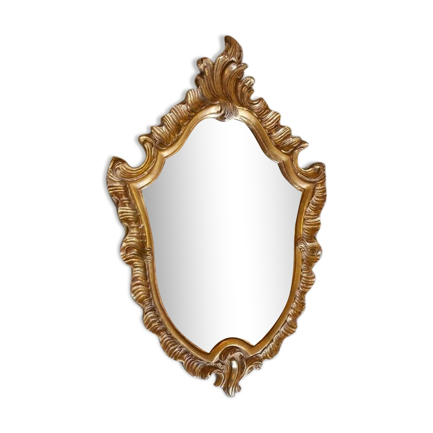 Mirror wooden frame dore louis XV