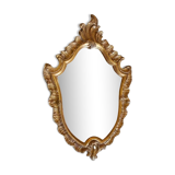 Miroir cadre en bois dore louis XV