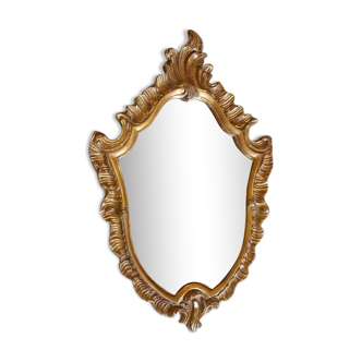 Mirror wooden frame dore louis XV