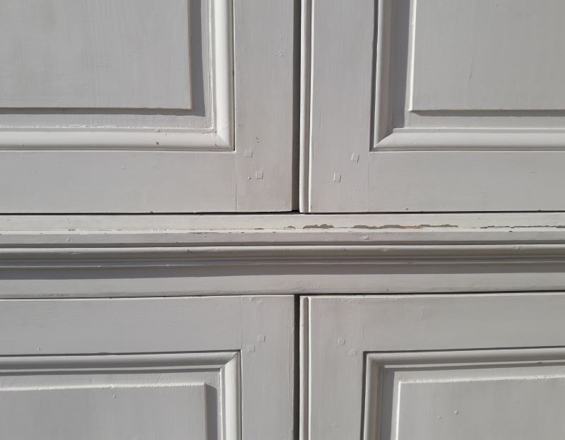 Boiserie haussmannienne placard 4 portes 3,12x1,43m XIX°