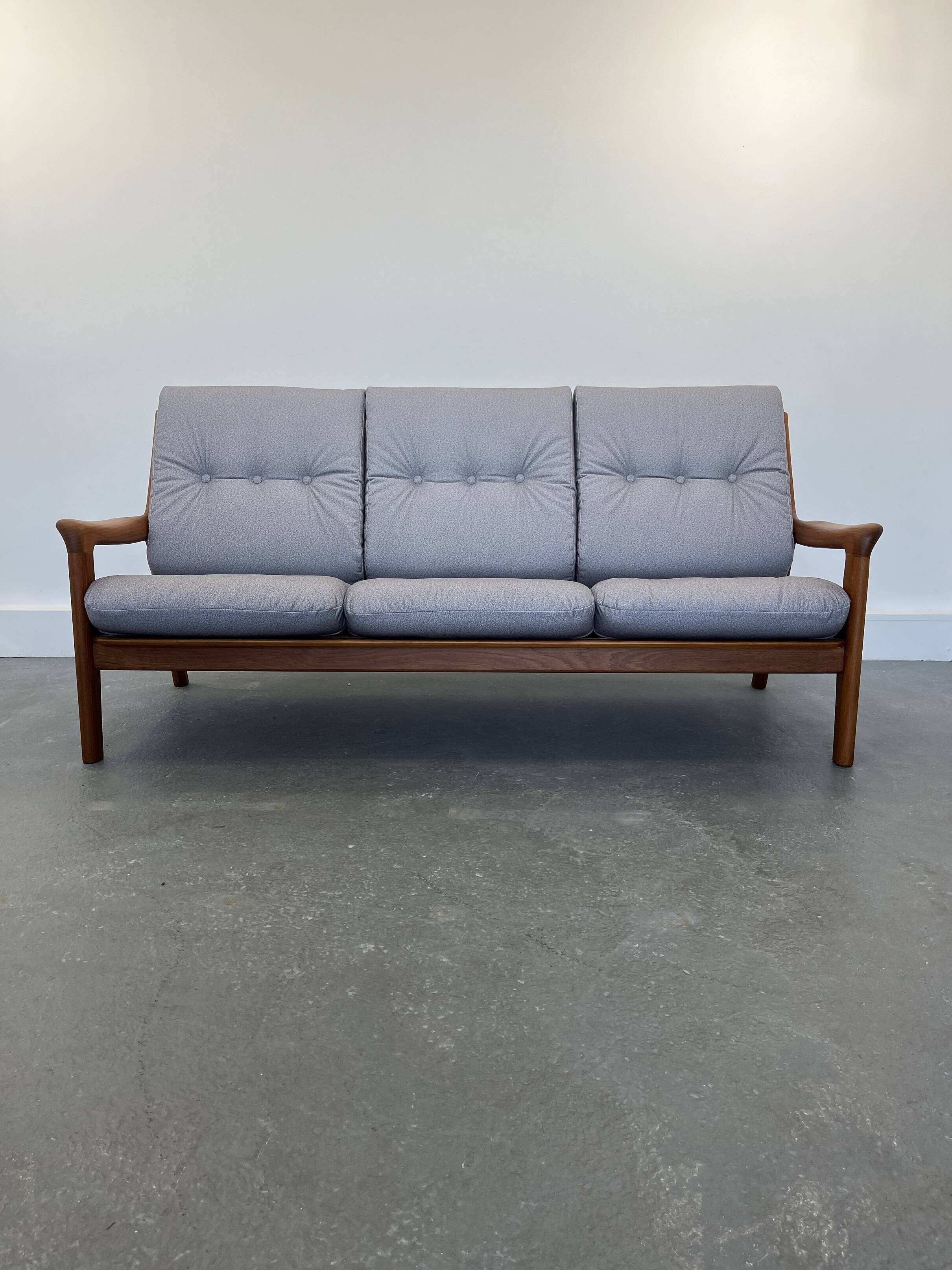 Mid-Century 3-Seater Sofa by Gustav Thams for A/S Vejen, Denmark, 1960s