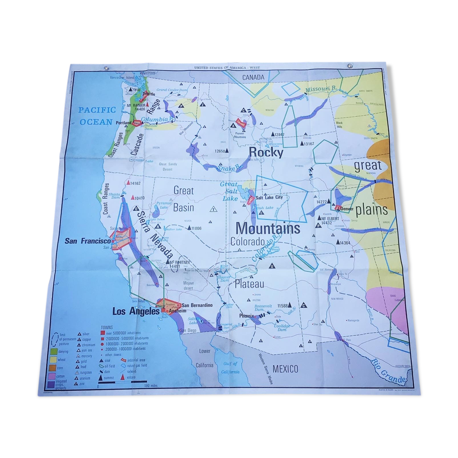 School map United States