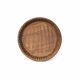 Ancient wooden plateau hand-carved