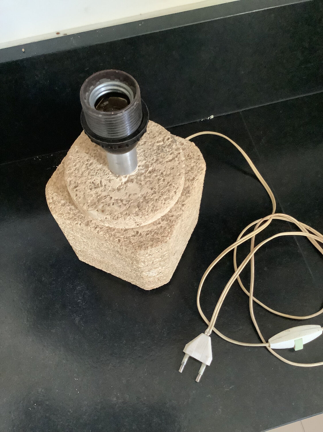 Lamp foot Pierre du gard