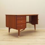 Mahogany desk, Norwegian design, 1960s, production: Sola Møbler