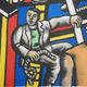 Fernand leger: the builders at the palm tree, signed lithograph