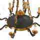 Lustre de style Empire en bronze