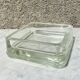 Empty pocket glass brick Lumax rare large model low vintage 60s