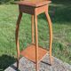 Vintage Art Deco Oak Pedestal – 1930s