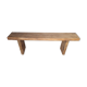 Old bench vintage ep 1960s solid wood