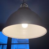 Original btc titan 1 pendant lamp, red with white interior
