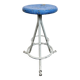 Grey Industrial Workshop Stool, 1960s