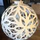 Chandelier - XXL openwork metal ball-shaped pendant light