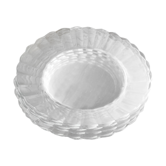Lot of 6 glass plates