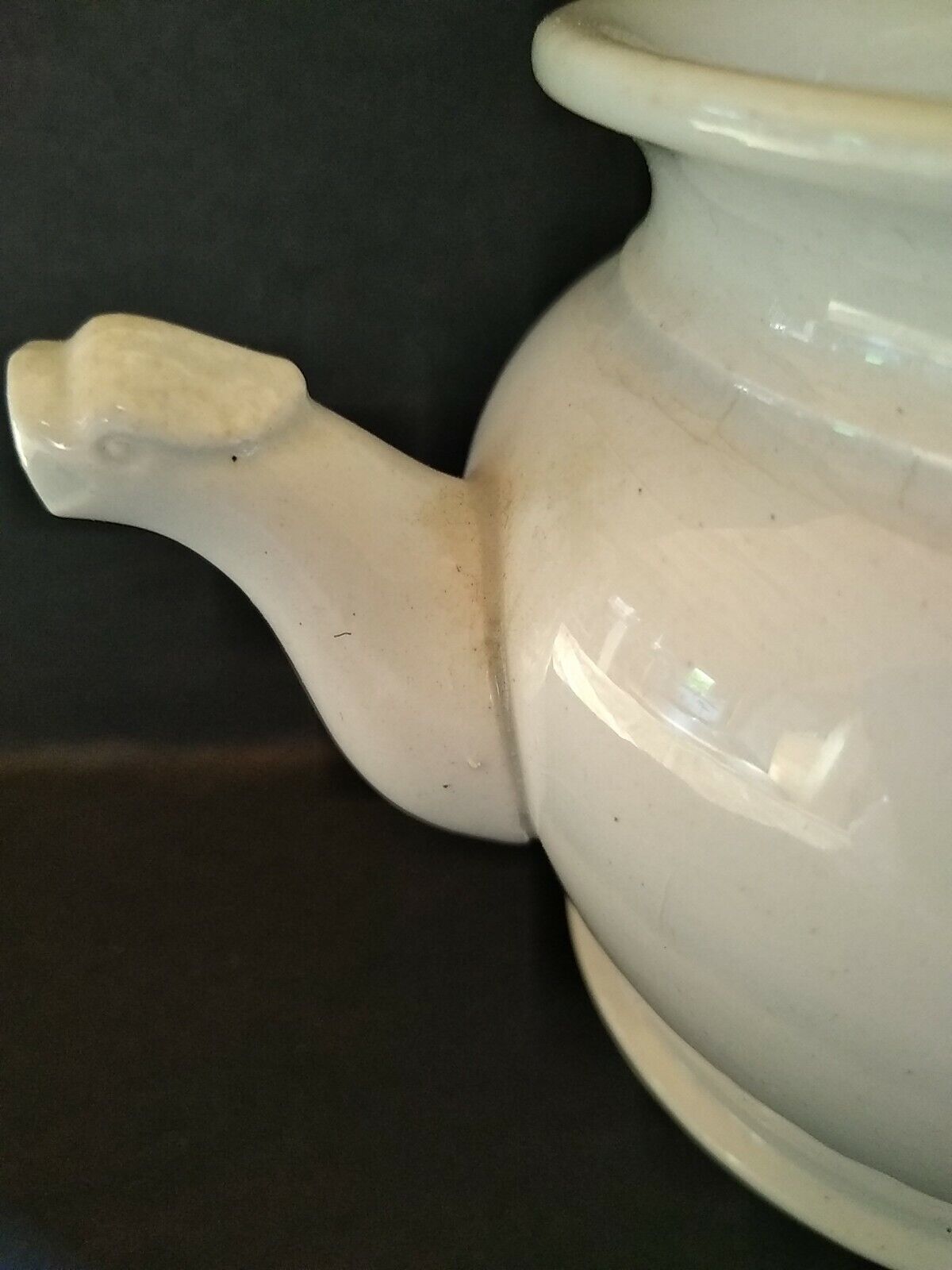 Tisanière in Gien earthenware