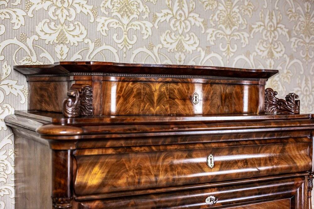 Antique Louis Philippe Secretary Desk, 1850