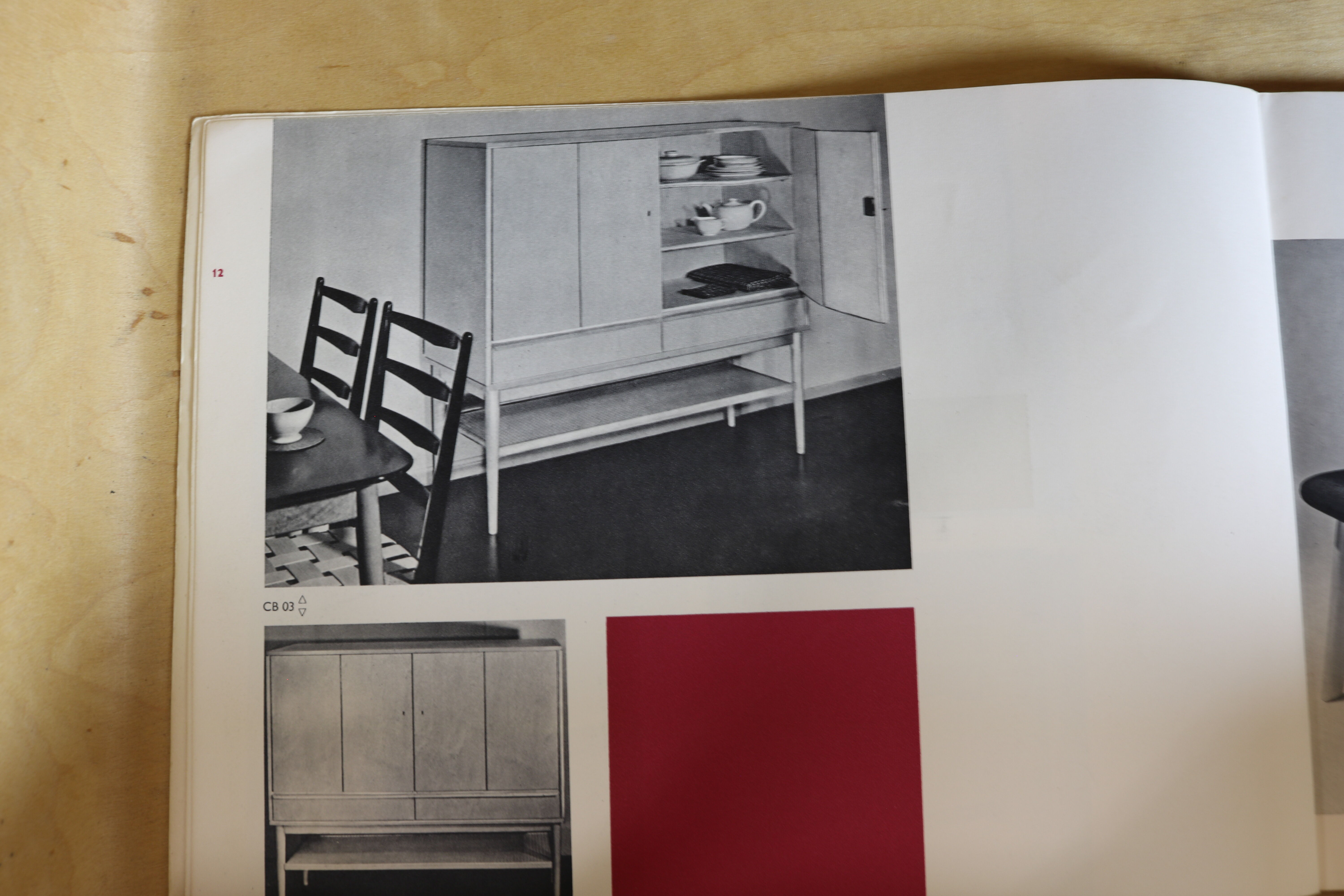 Dutch design birchwood cupboard cabinet for UMS Pastoe by Cees Braakman