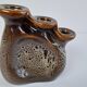Mid-Century Modern Triple Candle Holder by Ditmar Urbach, Czechoslovakia, 1