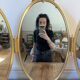Louis XV style triptych mirror