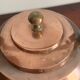 Antique copper kettle