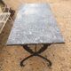 table in marble and base gooseneck