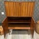 Vintage Scandinavian designer secretary in teak wood, 1960s