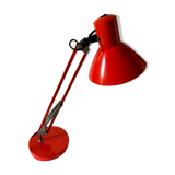 Red vintage desk lamp