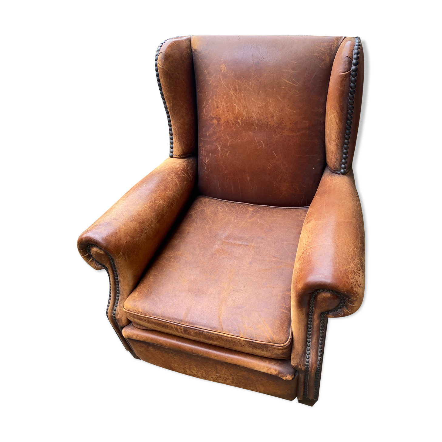 Vintage English club armchair