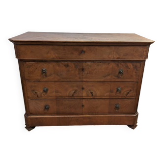 Louis Philippe period restoration chest of drawers