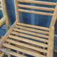 Trio of bamboo bar chairs