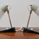 Paire de lampes de table du milieu du siècle années 1970