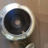 Grand cendrier boule aluminium