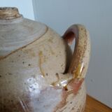 Stoneware vinegar jar