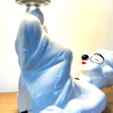 Clown lamp - ceramic - vintage - 70s