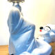 Clown lamp - ceramic - vintage - 70s