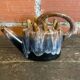 Vintage ceramic flower vase alphonse mouton watering can