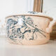 Ancient terrine in earthenware