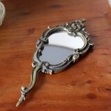 Antique hand mirror