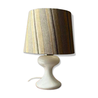 Lampe de table vintage Ingo Maurer en verre opale Design M ML1 années 1960
