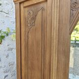 Art Deco oak wardrobe
